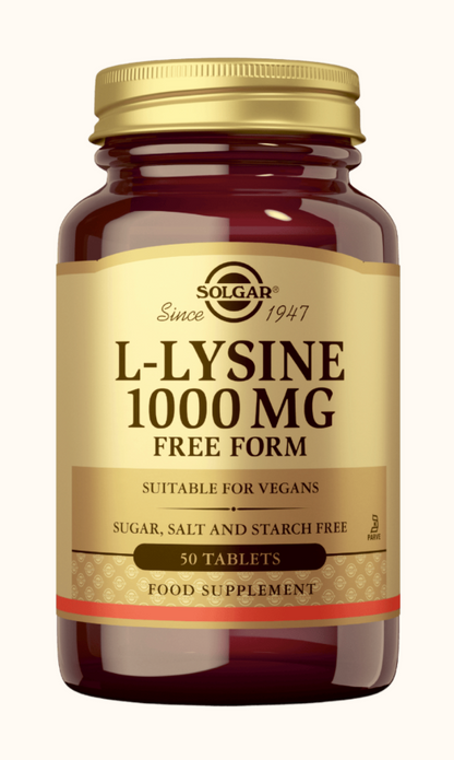 L-LYSIINI / 1000 mg / 50 kaps.