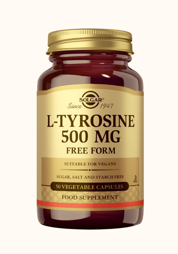 L-TYROSIINI / 500 mg / 50 kaps.