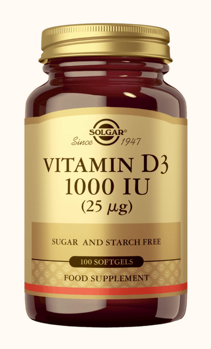 D3-VITAMIINI / KALANMAKSAÖLJYSTÄ / 25 mcg / 100 pehmpkapselia