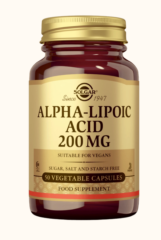 ALFALIPOIINIHAPPO / 200 mg / 50 kaps.