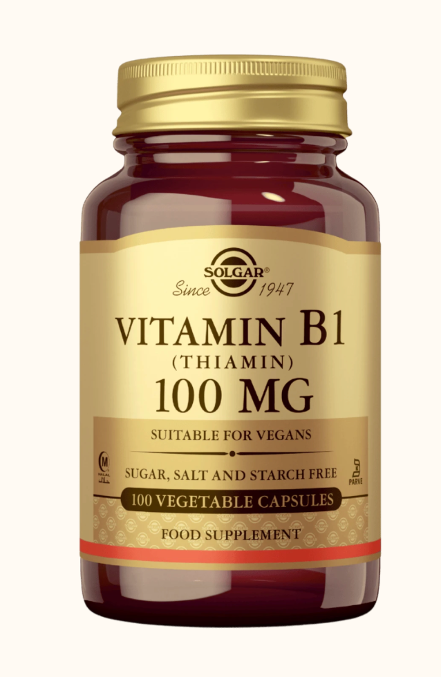 B-1 VITAMIINI / TIAMIINI / 100 mg / 100 kaps.