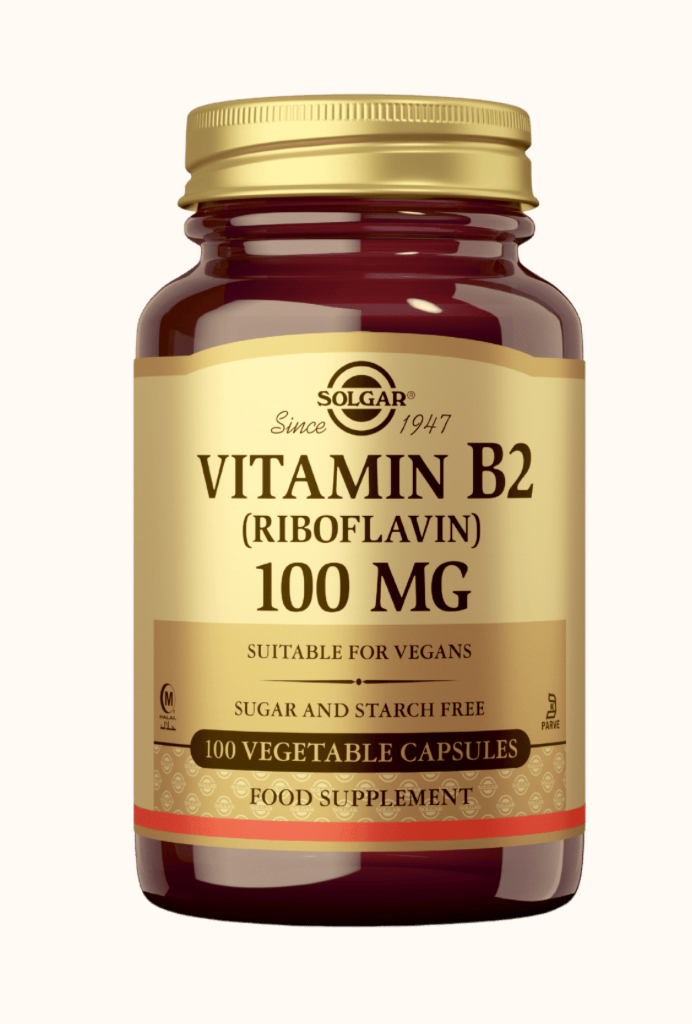 B2-VITAMIINI / RIBOFLAVIINI / 100 mg / 100 kaps.