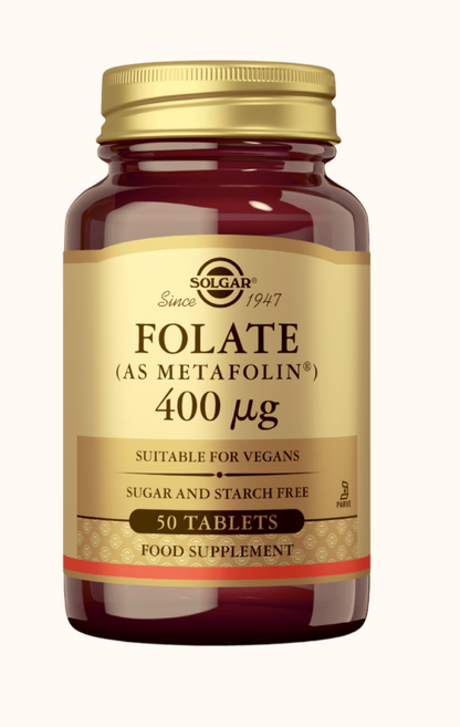 FOLAATTI (METAFOLIN) / 400 mcg / 50 tabl.
