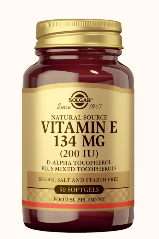 LUONTAINEN E-VITAMIINI / SEKOITETUT TOKOFEROLIT / 134 mg / 50 pehmokapselia