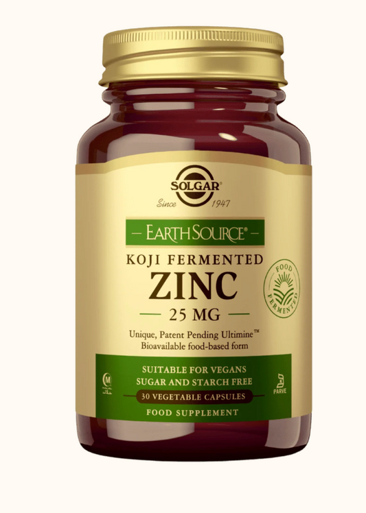 FERMENTOITU SINKKI / EARTH SOURCE KOJI / 25 mg / 30 kaps.