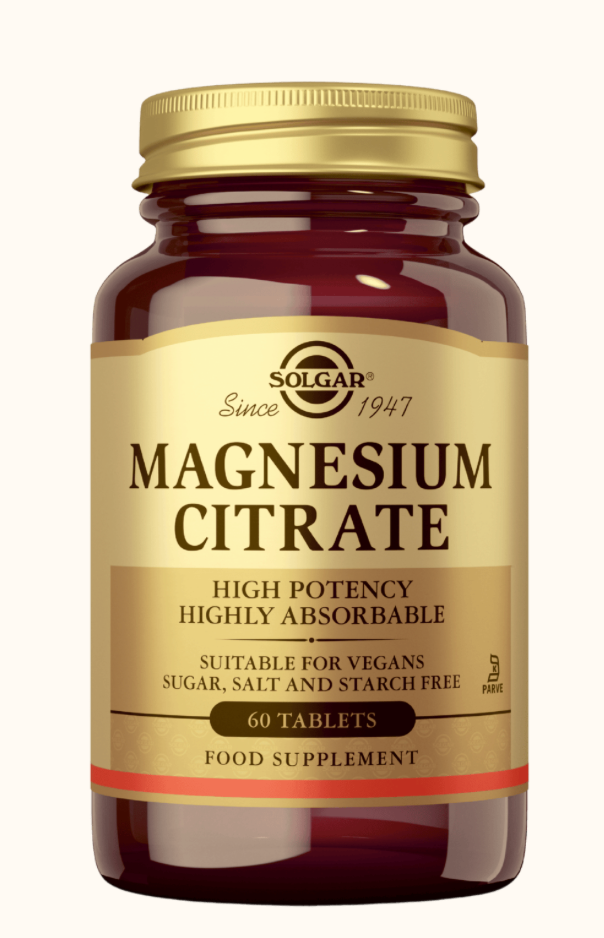 MAGNESIUMSITRAATTI / HYVIN IMEYTYVÄ / 200 mg / 60 tabl.