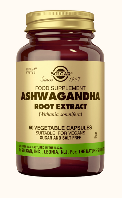 ASHWAGANDHA-JUURIUUTE / 400 mg / 60 kaps.