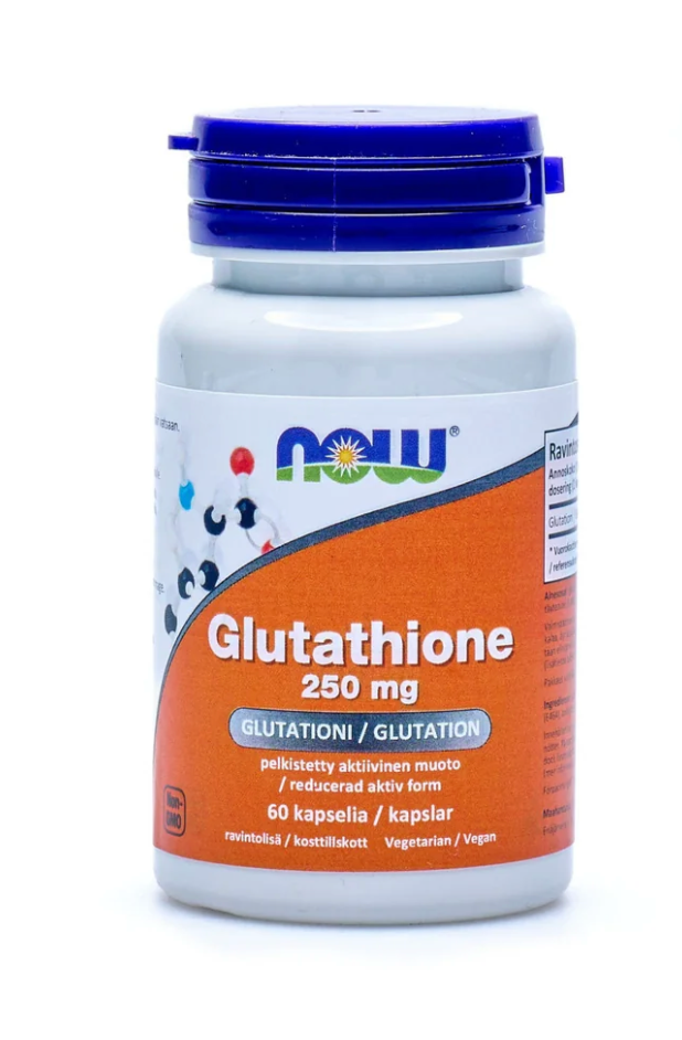 GLUTATIONI / PELKISTETTY MUOTO / 250 mg / 60 kaps.