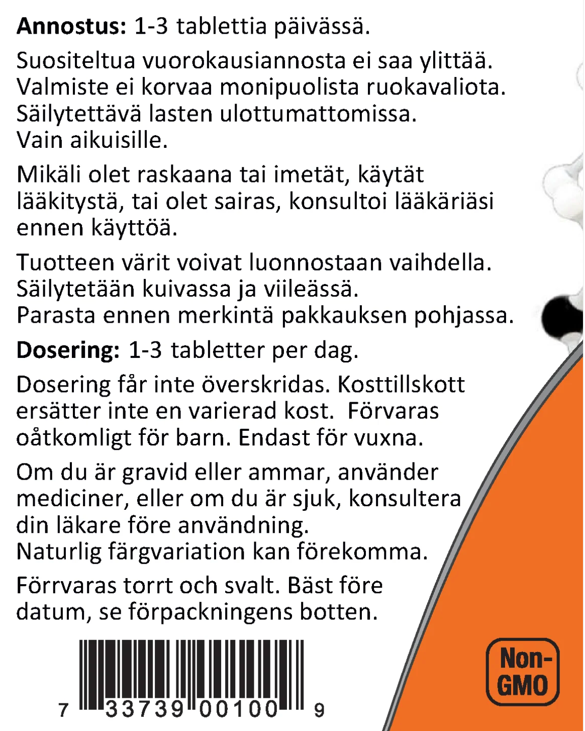 L-LYSIINI / 500 mg / 100 tbl.