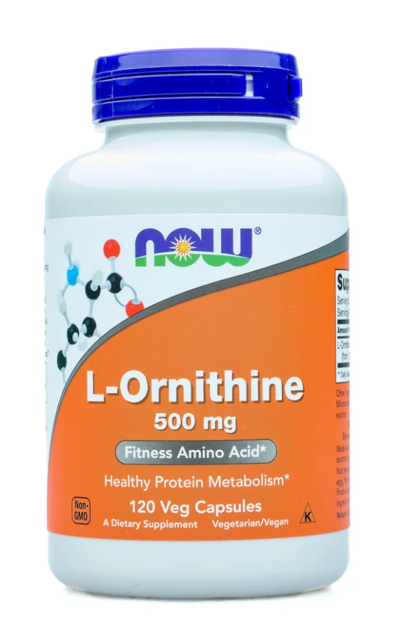 L-ORNITIINI / VAPAA MUOTO / 500 mg / 120 vkaps.