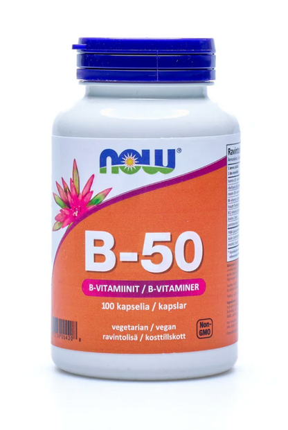 B-50 / B-VITAMIINIKOMPLEKSI / 100 vkaps.