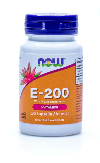 E-200 / E-VITAMIINI / 200 IU / 100 kaps.