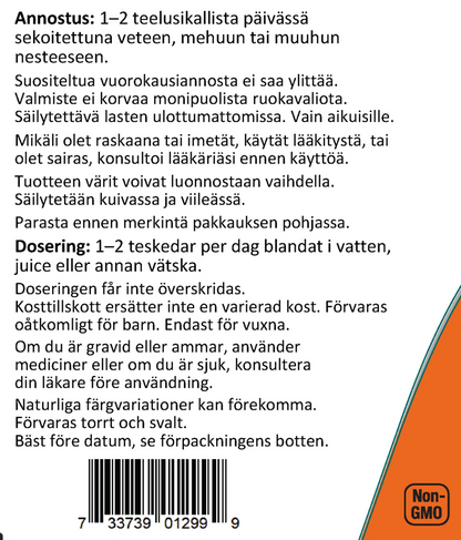 MAGNESIUMBISGLYSINAATTI / JAUHE / ALBION / 227 g