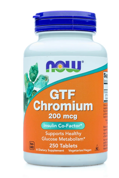 KROMI / GTF CHROMIUM / 200 mcg / 250 tabl.