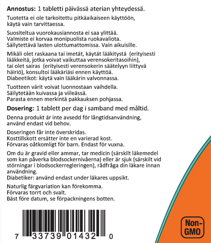 KROMI / GTF CHROMIUM / 200 mcg / 250 tabl.
