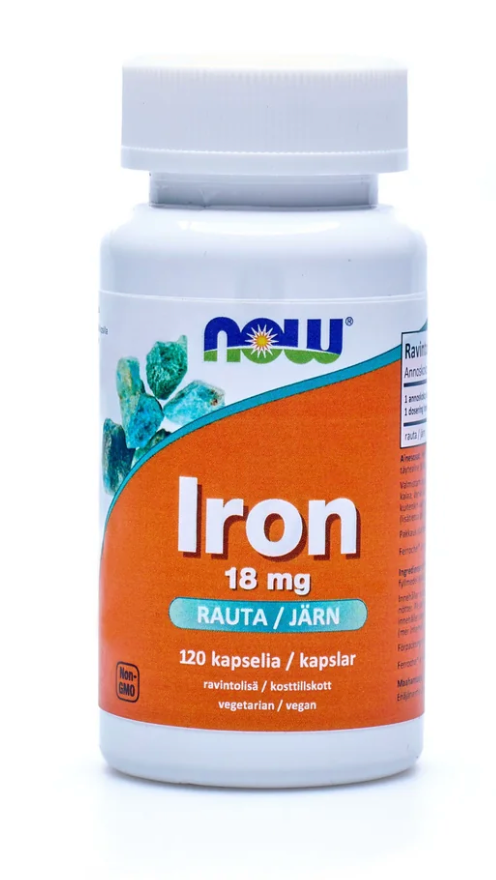 RAUTA / FERROCHEL / 18 mg / 120 Kaps.