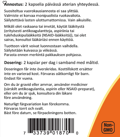WHEAT GERM OIL / VEHNÄNALKIOÖLJY / 1130 mg / 100 kaps.