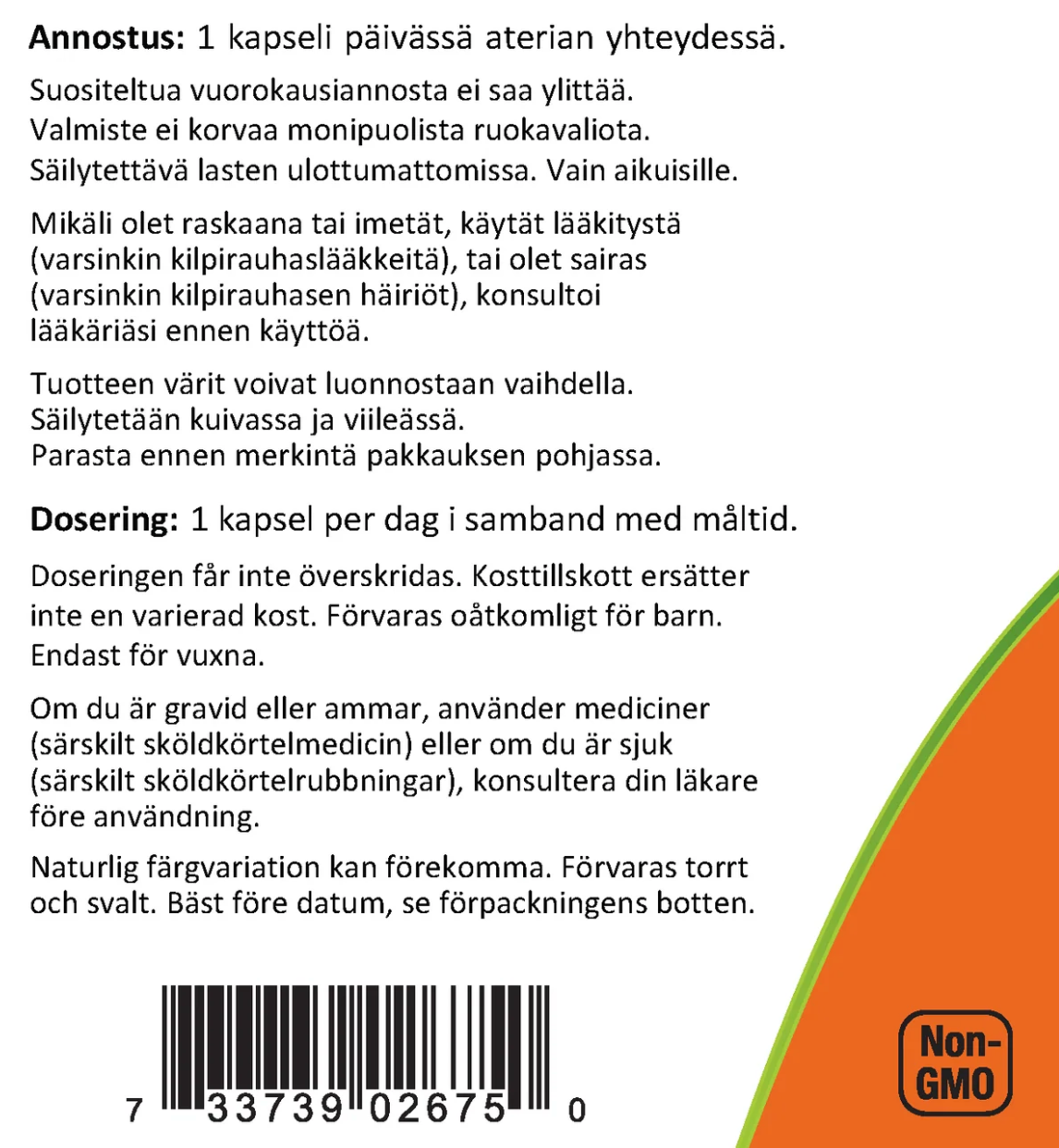 KELP / MERILEVÄ / 250 kaps.