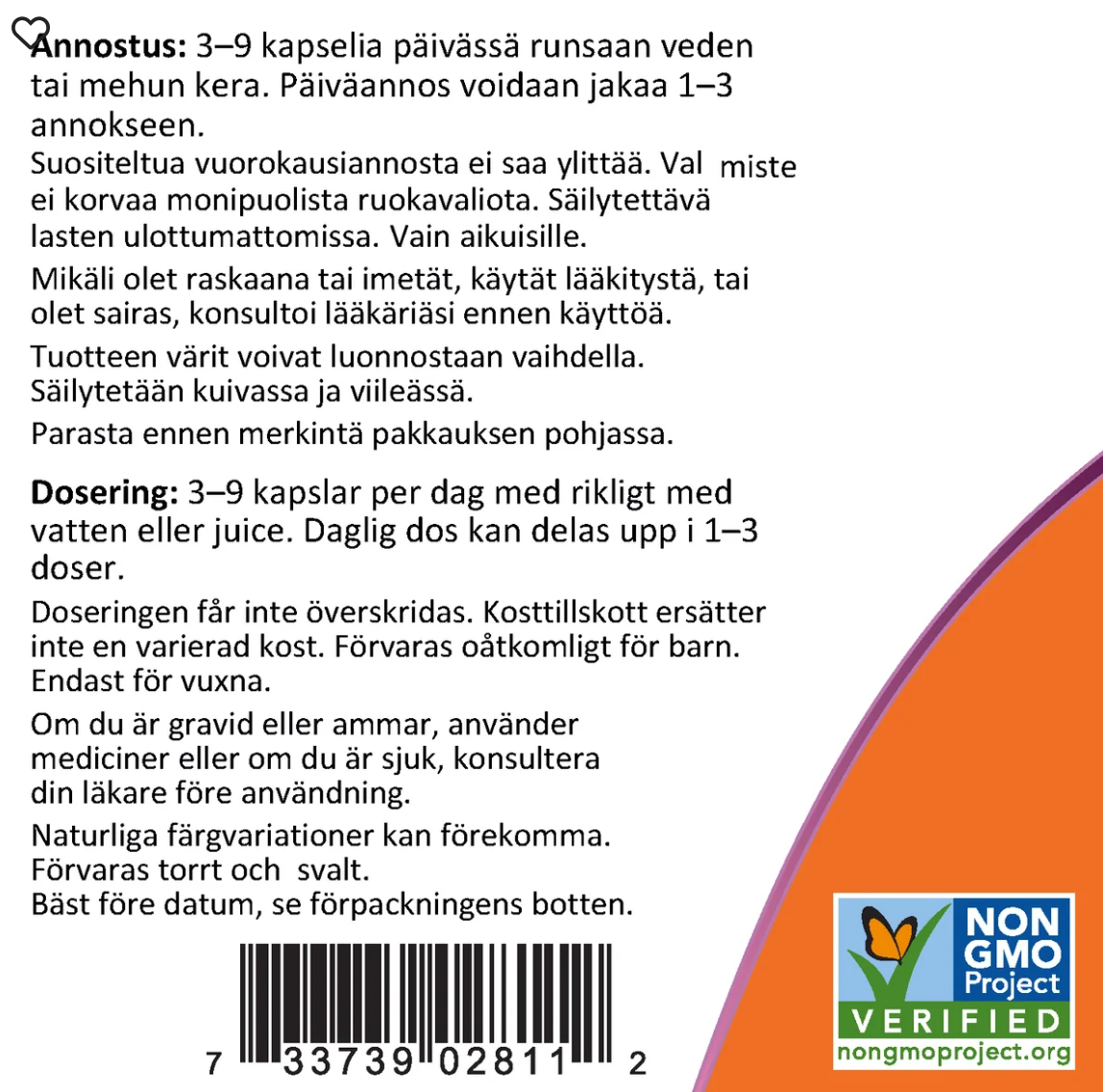 D-MANNOOSI / 500 mg / 120 kaps.