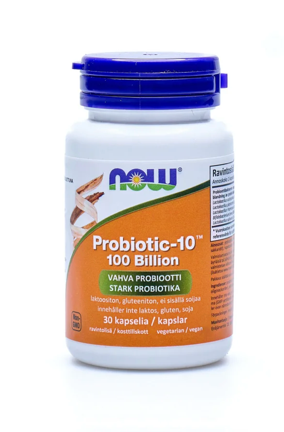 PROBIOTIC-10 / 10 kantaa & 100 miljardia / 30 kaps.