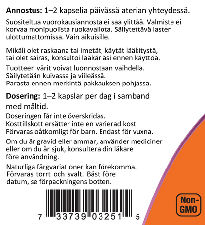 LUONTAINEN ASTAKSANTIINI / 4 mg / 60 kaps.