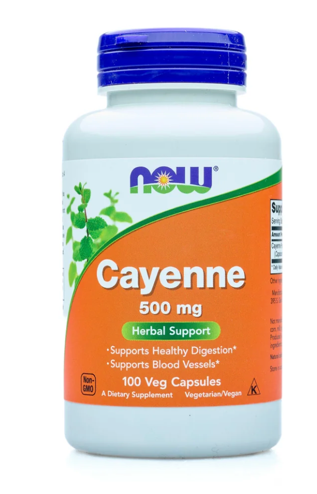 CAYENNEPIPPURI / 500 mg / 100 kaps.