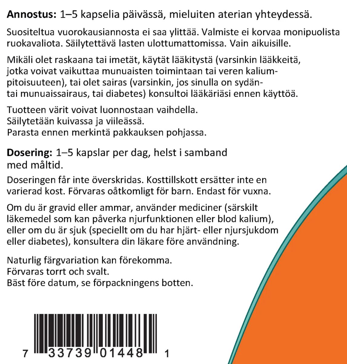 KALIUMSITRAATTI / 99 mg / 180 vkaps.