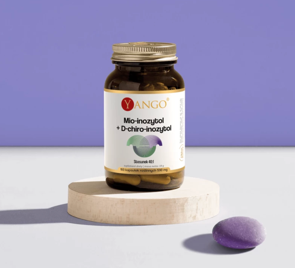 MYO-INOSITOLI + D-CHIRO-INOSITOLI / 100 kaps.