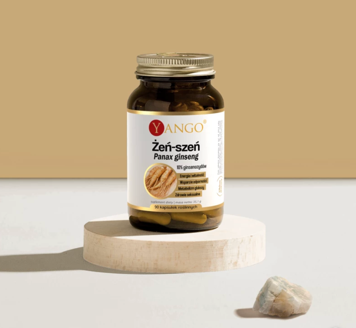 PANAX GINSENG-UUTE / 100 mg / 90 kaps.