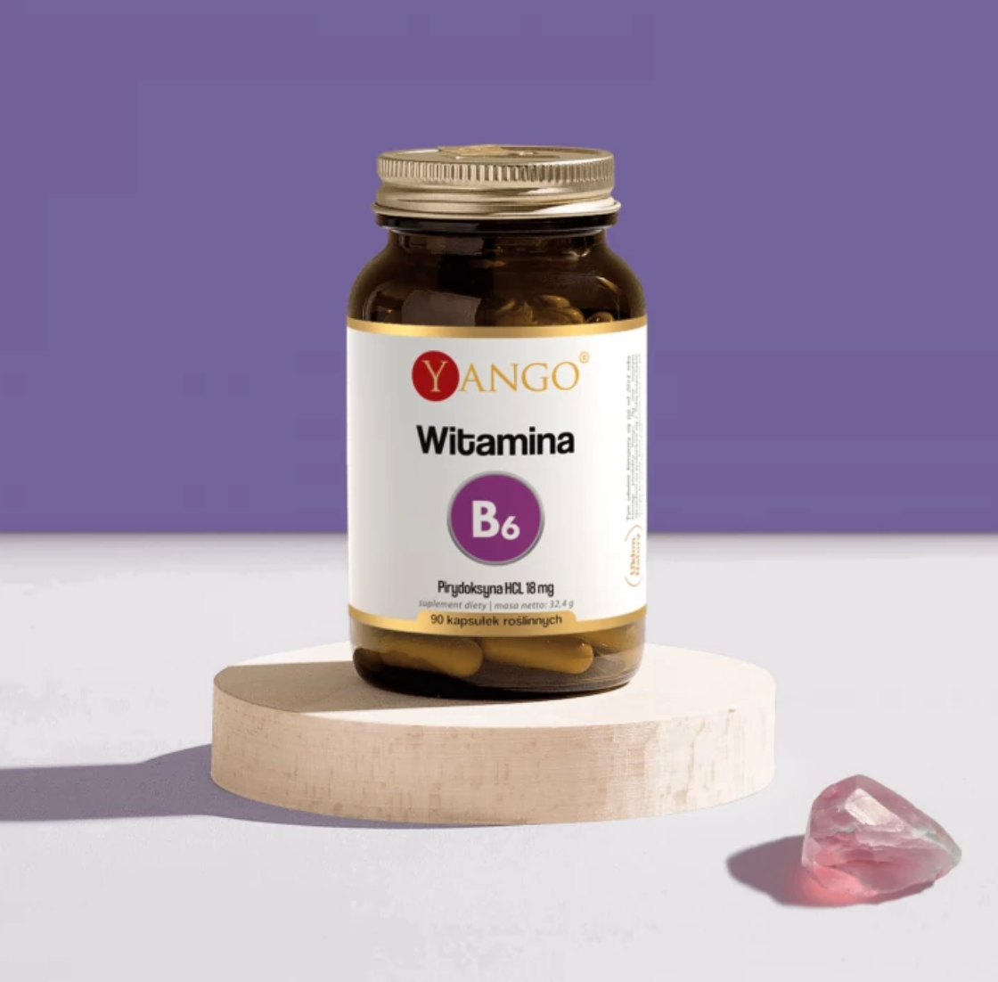 B6-VITAMIINI / PYRIDOKSIINI HCL / 18 mg / 90 kaps.