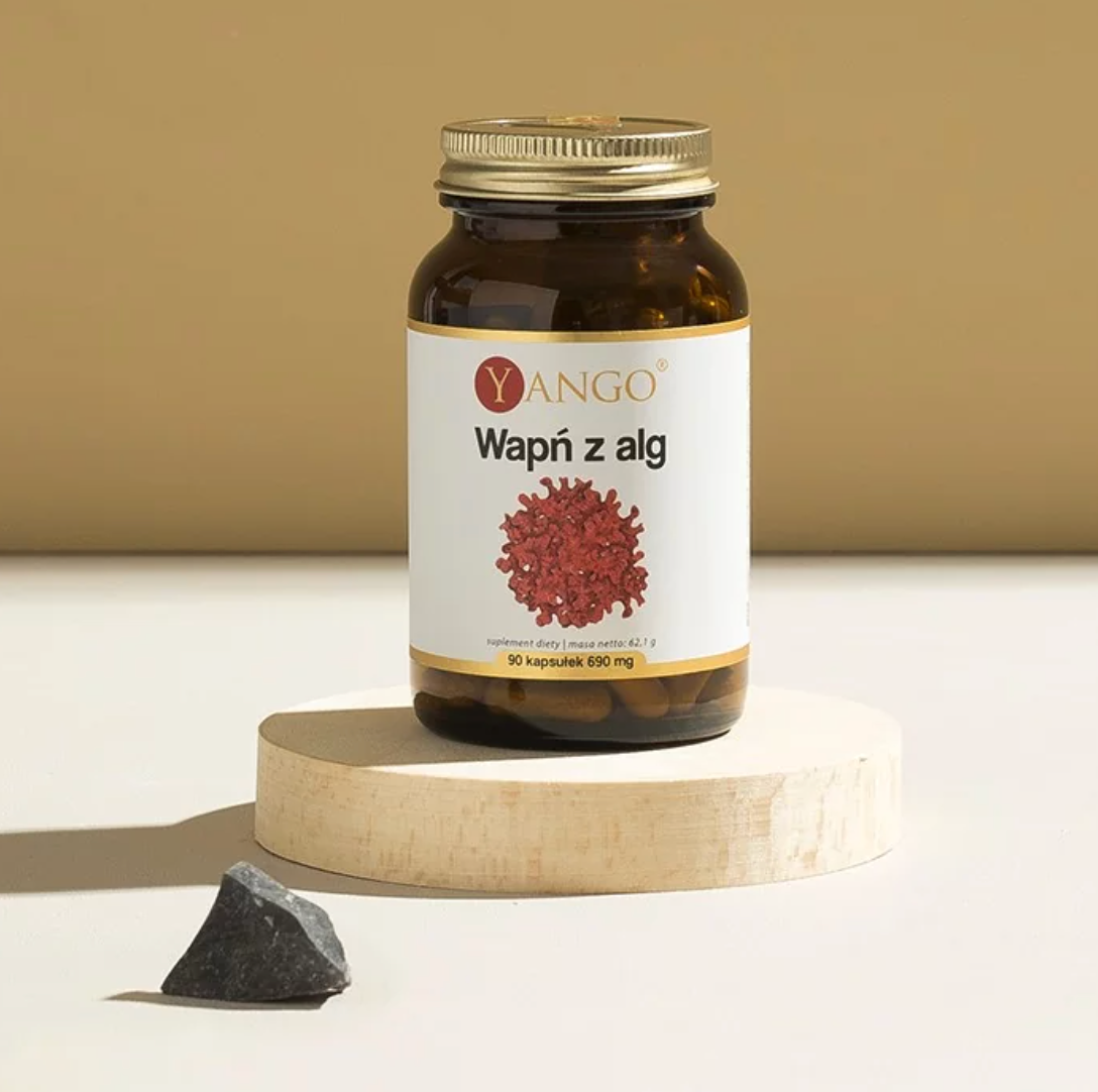 KALSIUM PUNAISESTA MERILEVÄSTÄ / 198 mg / 90 kaps.