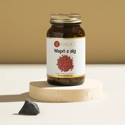 KALSIUM PUNAISESTA MERILEVÄSTÄ / 198 mg / 90 kaps.