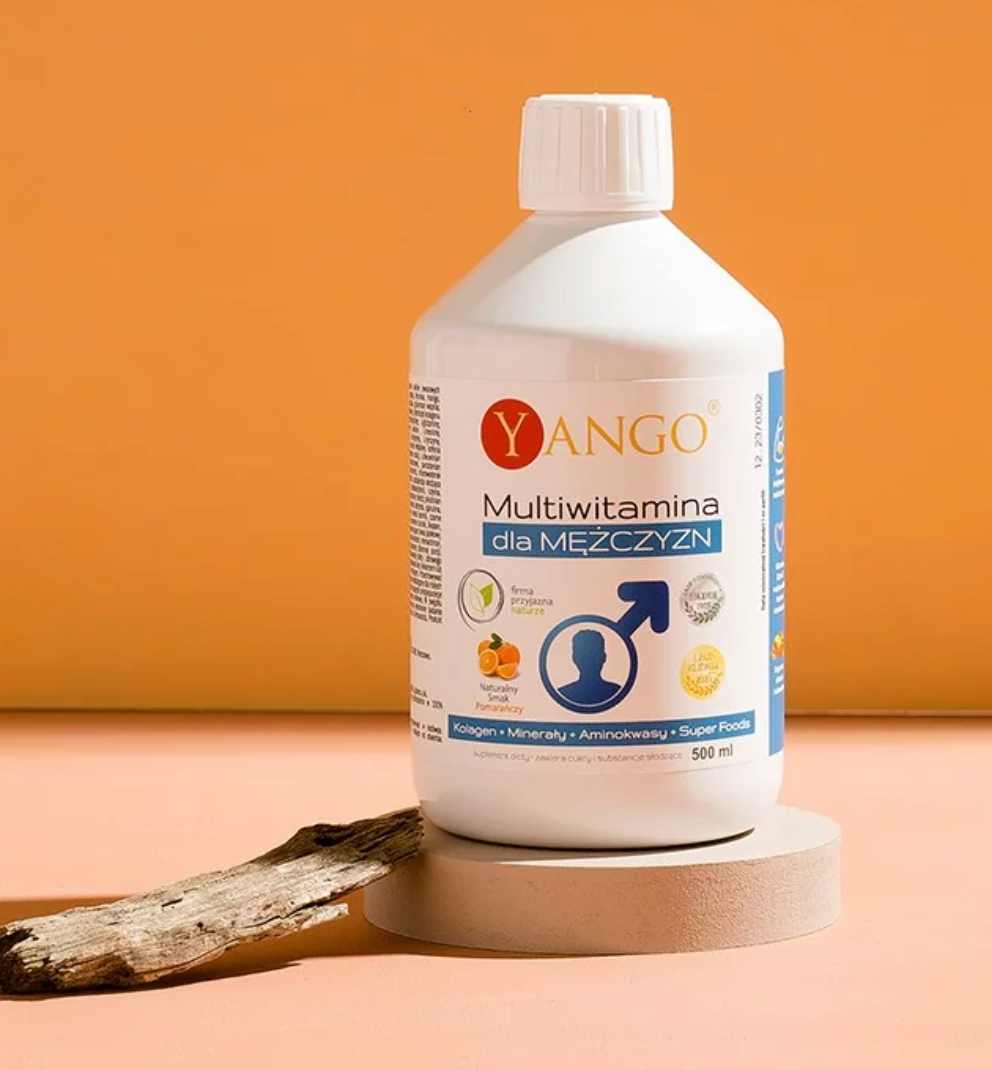 NESTEMÄINEN MONIVITAMIINI MIEHILLE / 500 ml