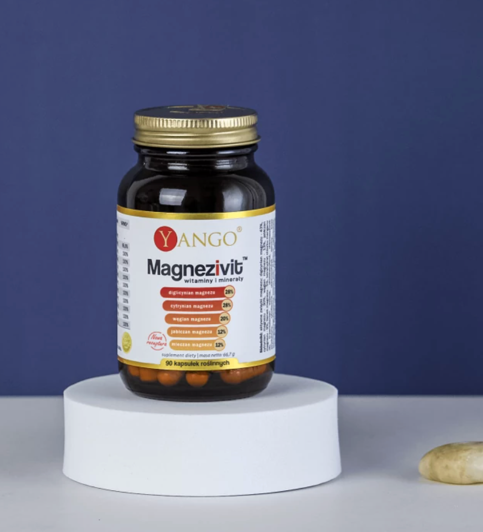 MAGNESIUM + MINERAALIT / 40 kaps.