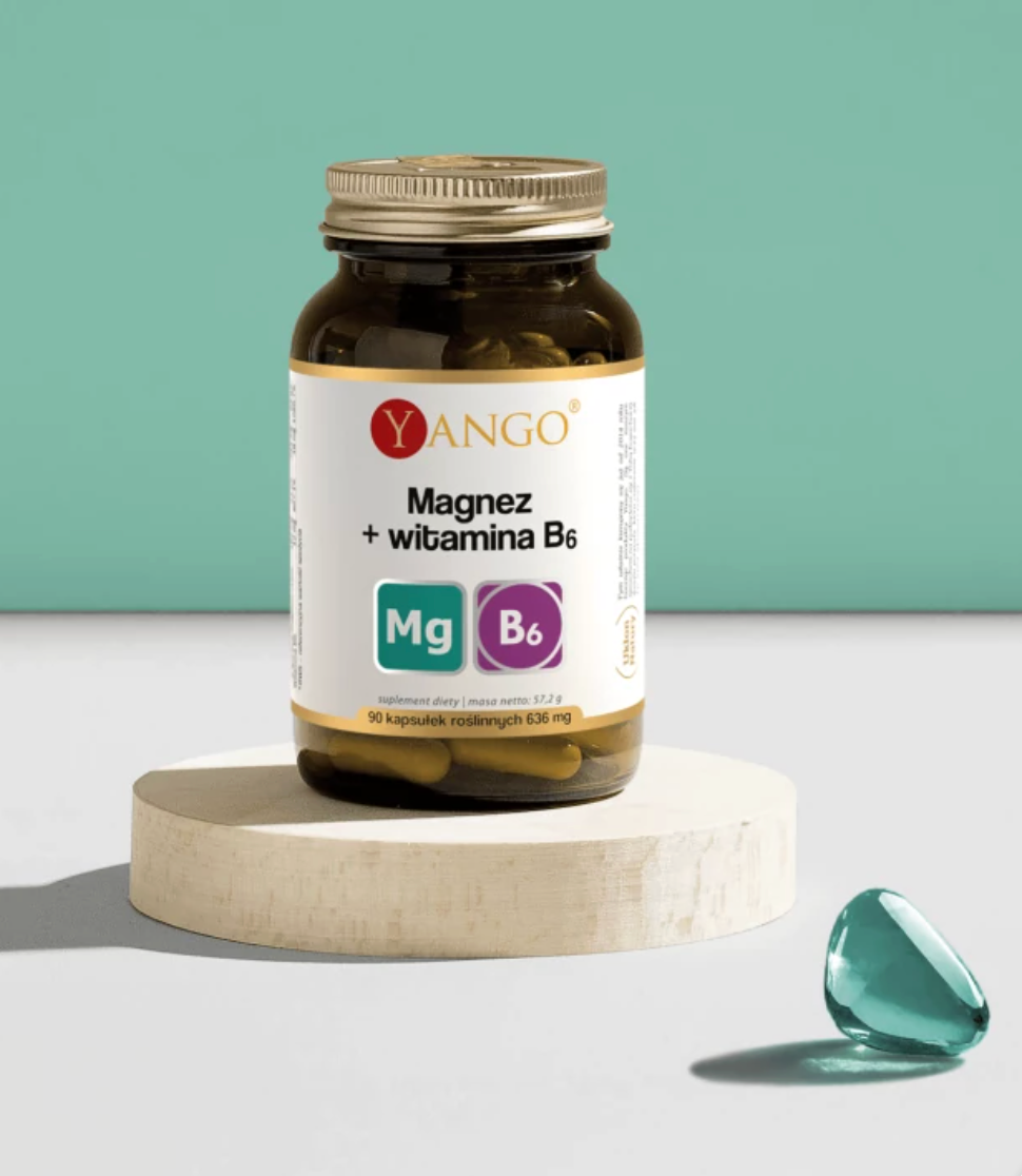 MAGNESIUM + B6 / 90 kaps.