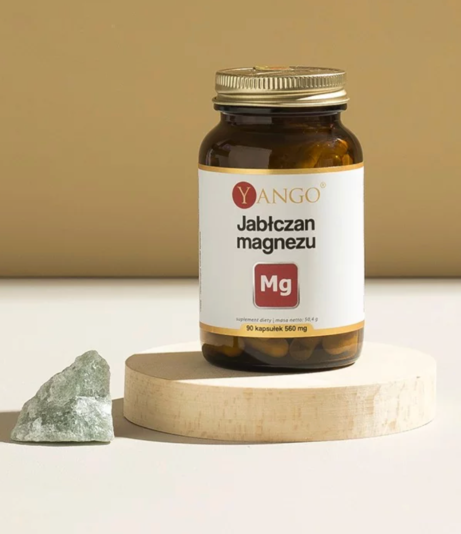 MAGNESIUM MALAATTI / 470 mg / 90 kaps.