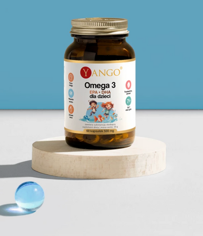 OMEGA-3 LAPSILLE / EPA + DHA / 60 kaps.