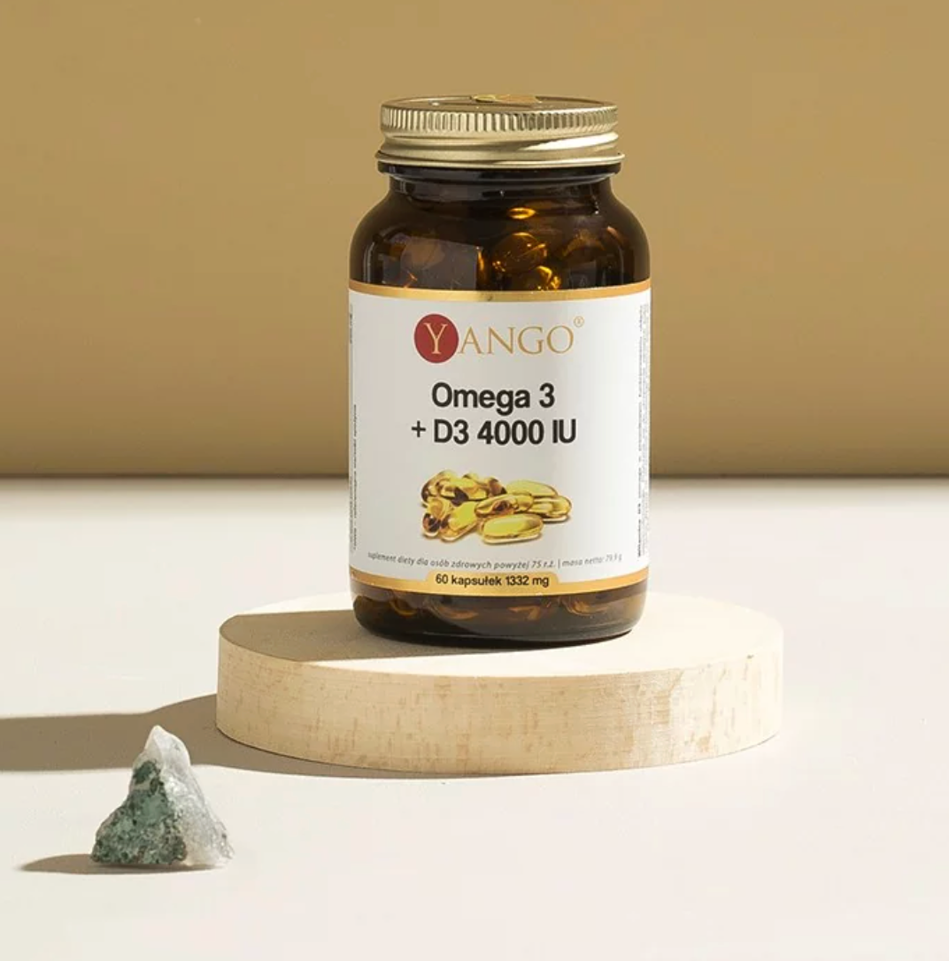 OMEGA-3 + D3 / 4000 IU / 60 kaps.