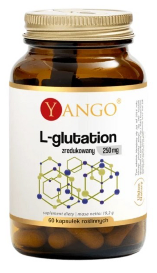LUONNOLLINEN L-GLUTATIONI / PELKISTETTY / 250 mg / 60 kpl.