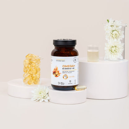 OMEGA-3 + D3 2000 IU + K2 / 60 pehmokapselia