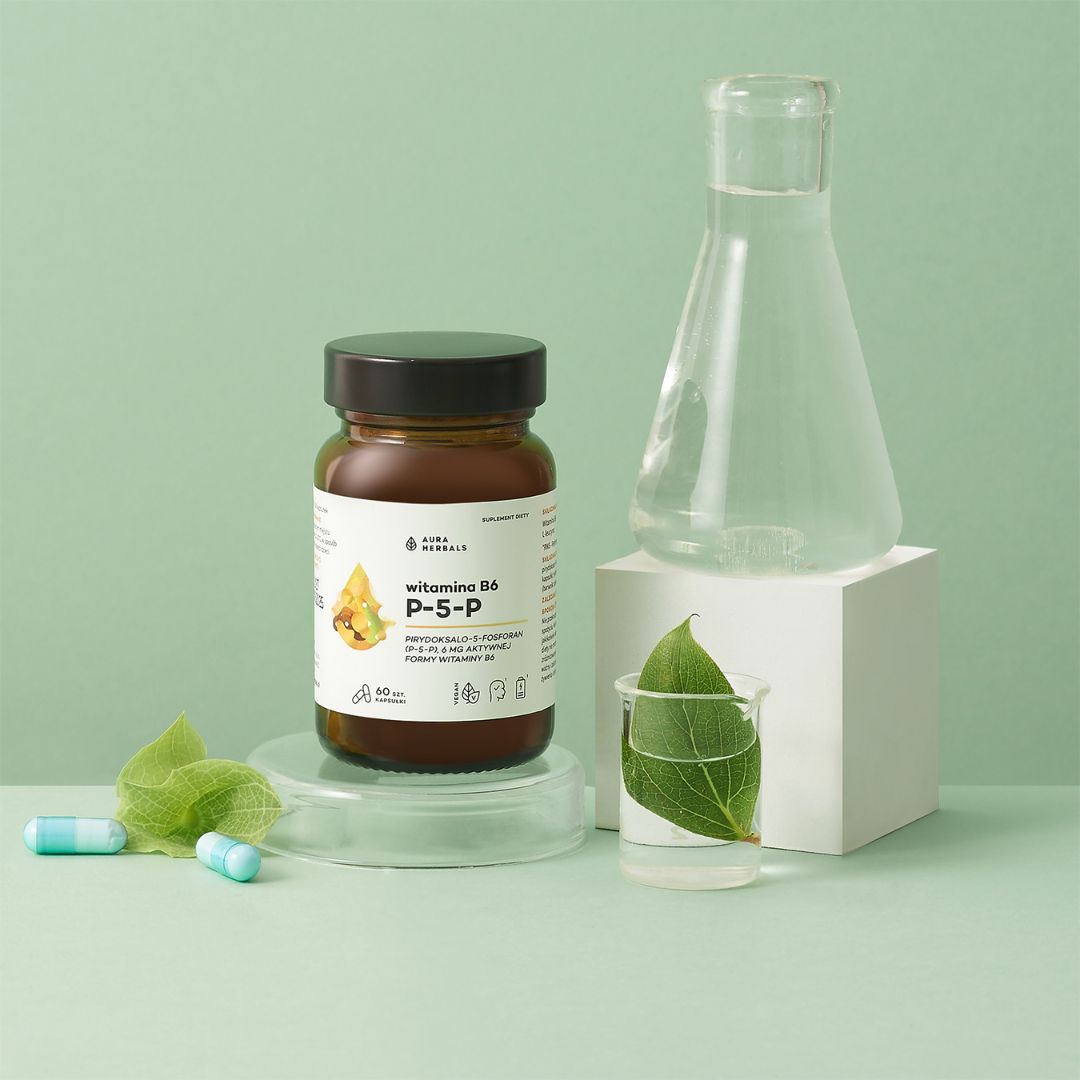B6-VITAMIINI P-5-P / 6 mg / 60 kaps.