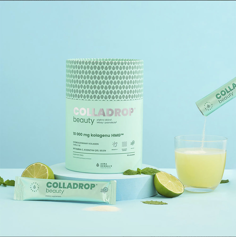 COLLADROP® KALAKOLLAGEENI 10000 mg, MOJITO / 30 ANNOSPUSSIA