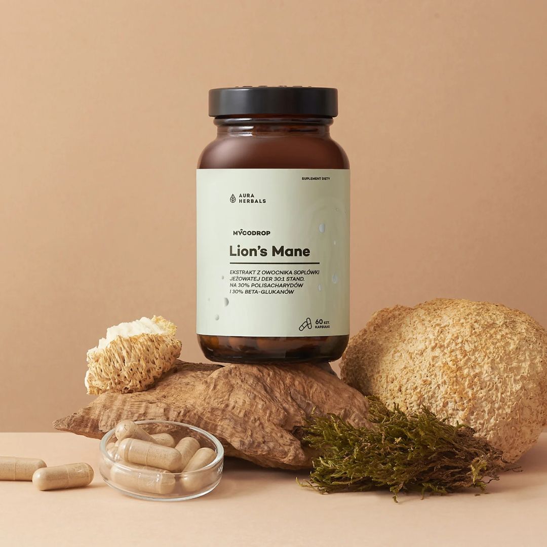 LION´S MANE -UUTE / 500 mg / 60 kaps.