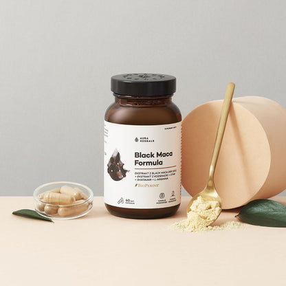 MUSTA MACA -YHDISTE / 60 kaps.