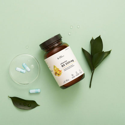 PANTOTEENIHAPPO / B5-VITAMIINI / 200 mg / 90 kaps.