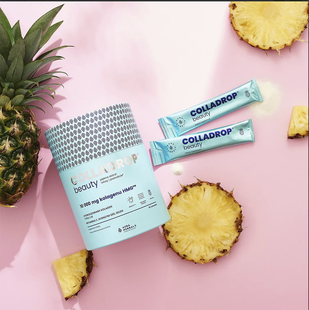 COLLADROP® KALAKOLLAGEENI 10000 mg, ANANAS / 30 ANNOSPUSSIA