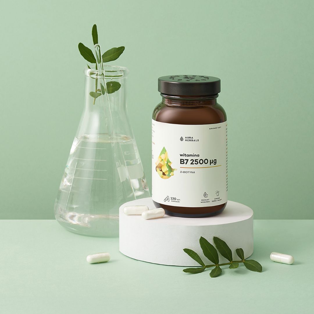 B7-VITAMIINI / BIOTIINI / 2500 mcg / 60 kaps.