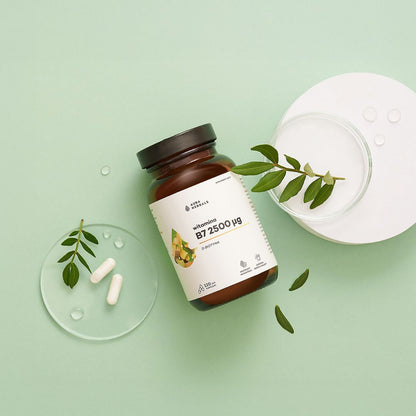 B7-VITAMIINI / BIOTIINI / 2500 mcg / 60 kaps.