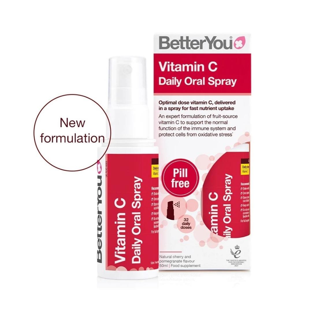 BETTERYOU Vitamin C Oral Spray (50 ml / 1,69 fl. oz.)