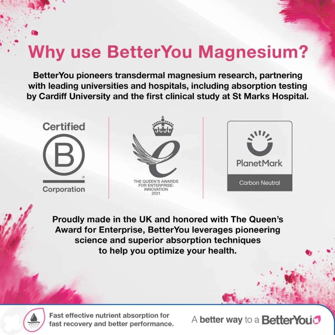 BETTERYOU Magnesium Schlafspray (100 ml / 3,4 fl. oz.)
